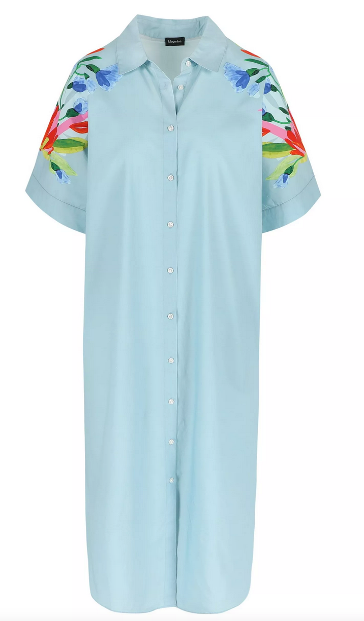 Mayerline Kleed Lang Lichtblauw