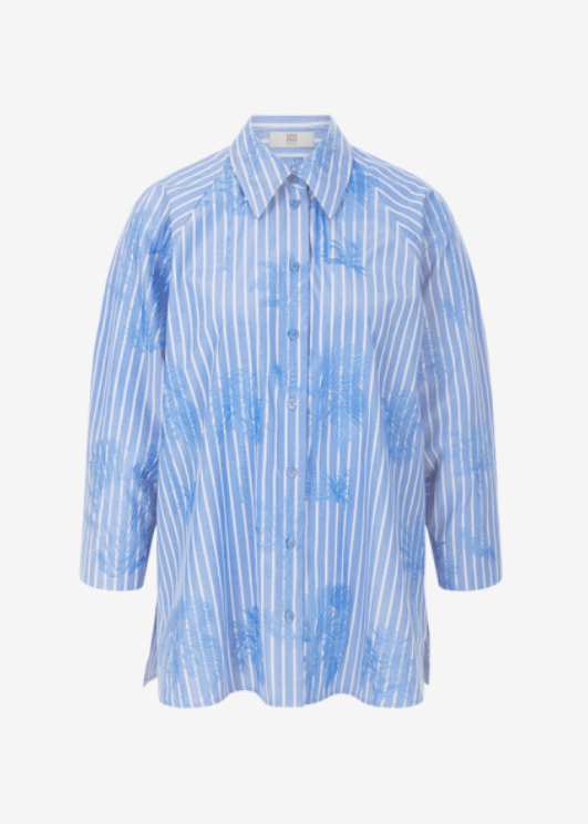 Riani Blouse Print Lichtblauw