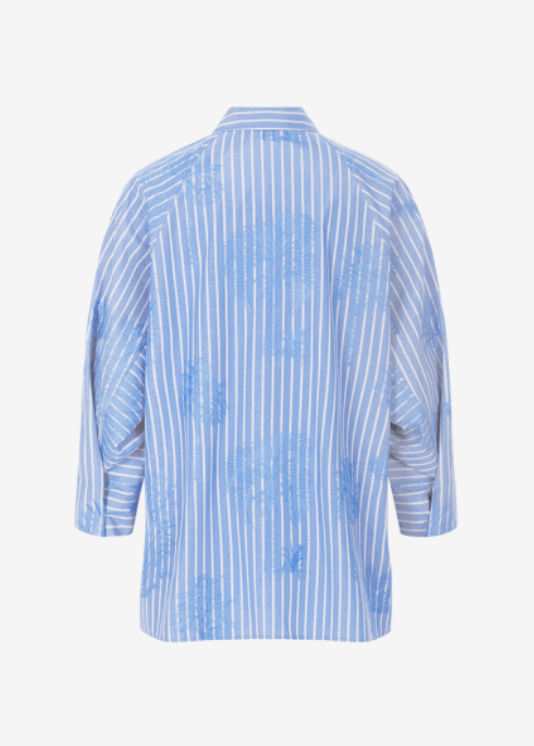 Riani Blouse Print Lichtblauw