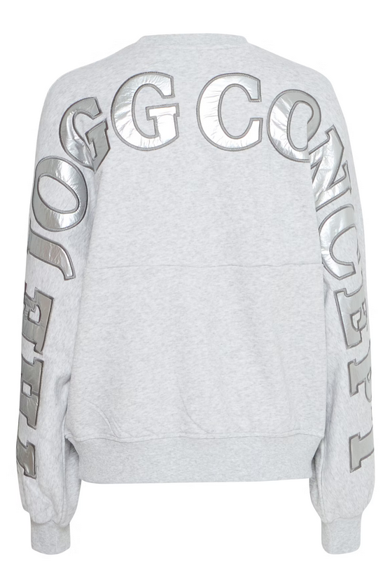 TheJoggConcept Sweater Grijs/Zilver