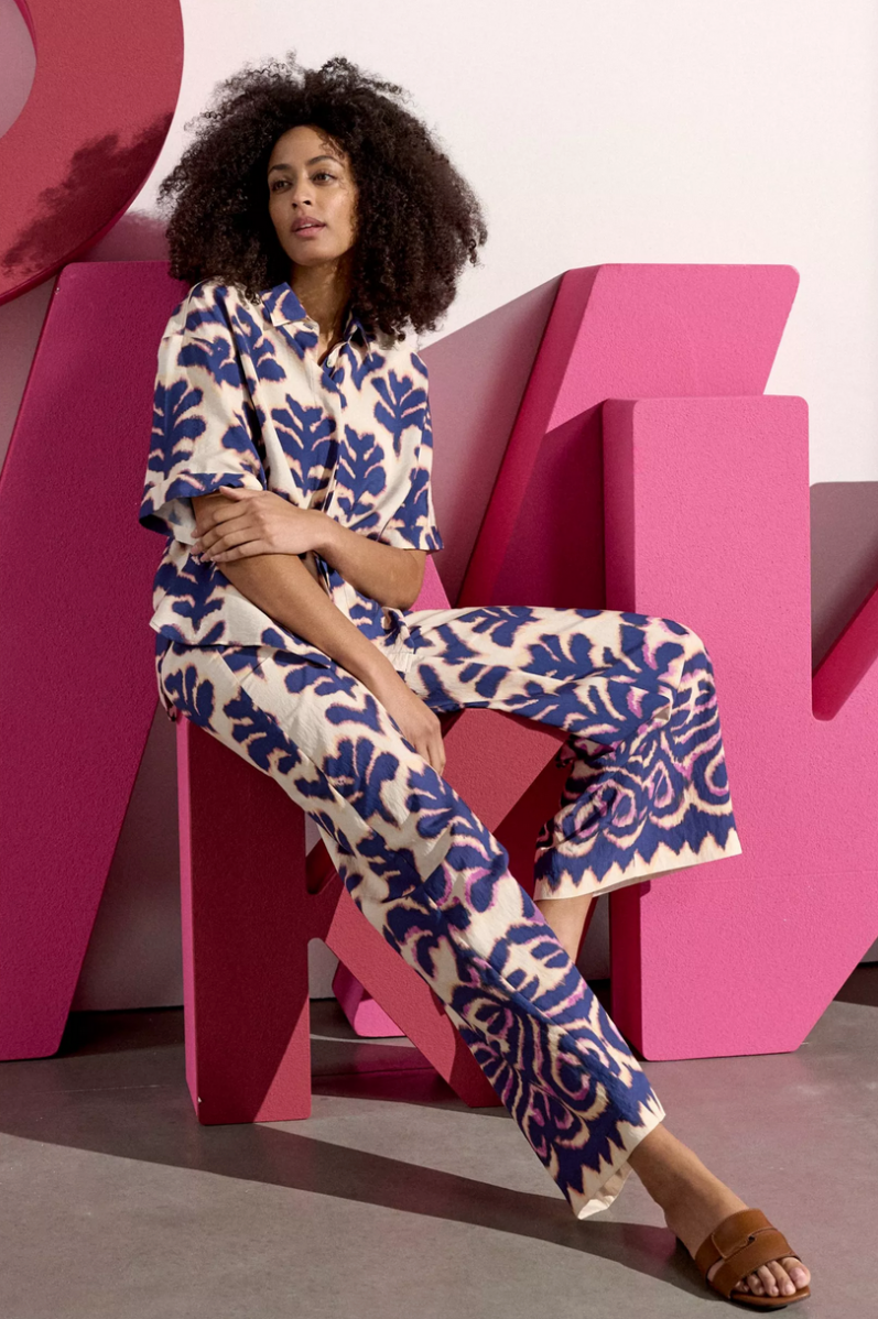 Améline Pantalon Print
