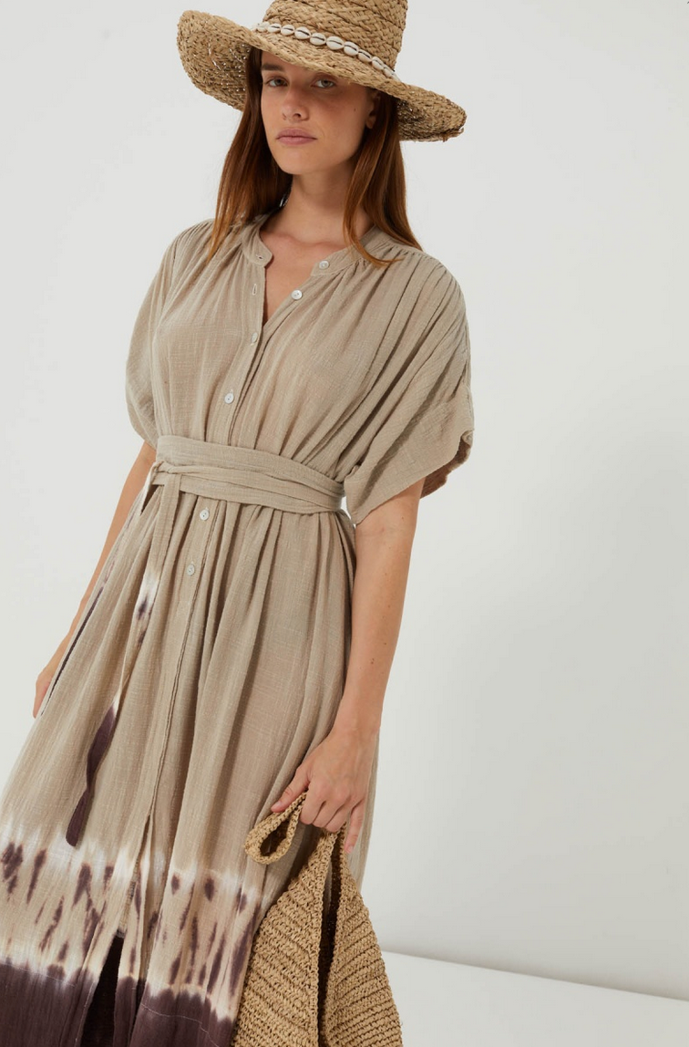Charlie Joe Kleed Lang Tie Dye Beige