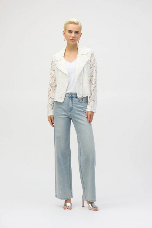 Ribkoff Pantalon Jeans Strass