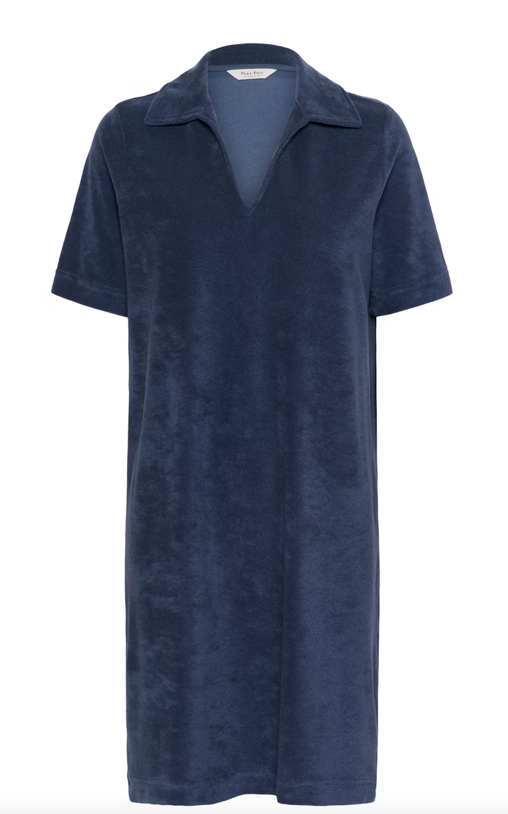 Part Two Kleed Badstof Blauw