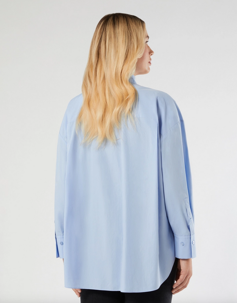 Marina Rinaldi Blouse Lichtblauw