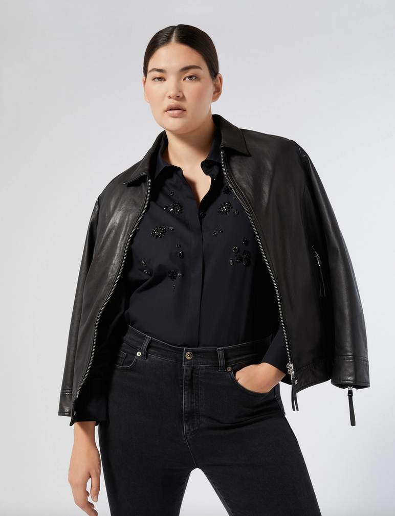 Marina Rinaldi Blouse Zwart