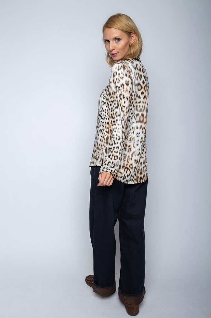 Emily Blouse Leo Print