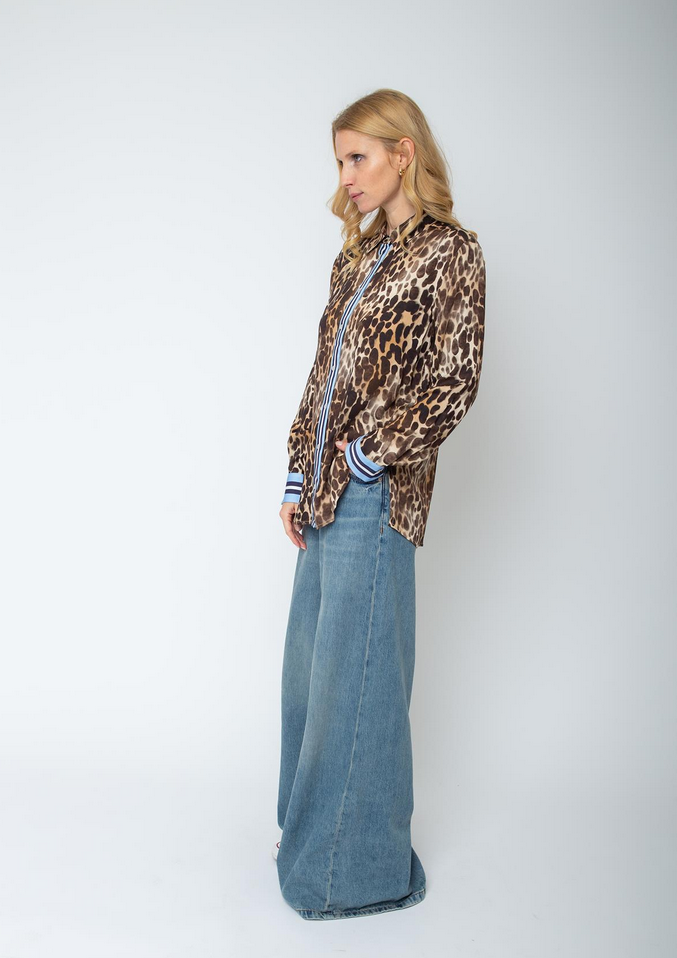 Emily Blouse Leo Print