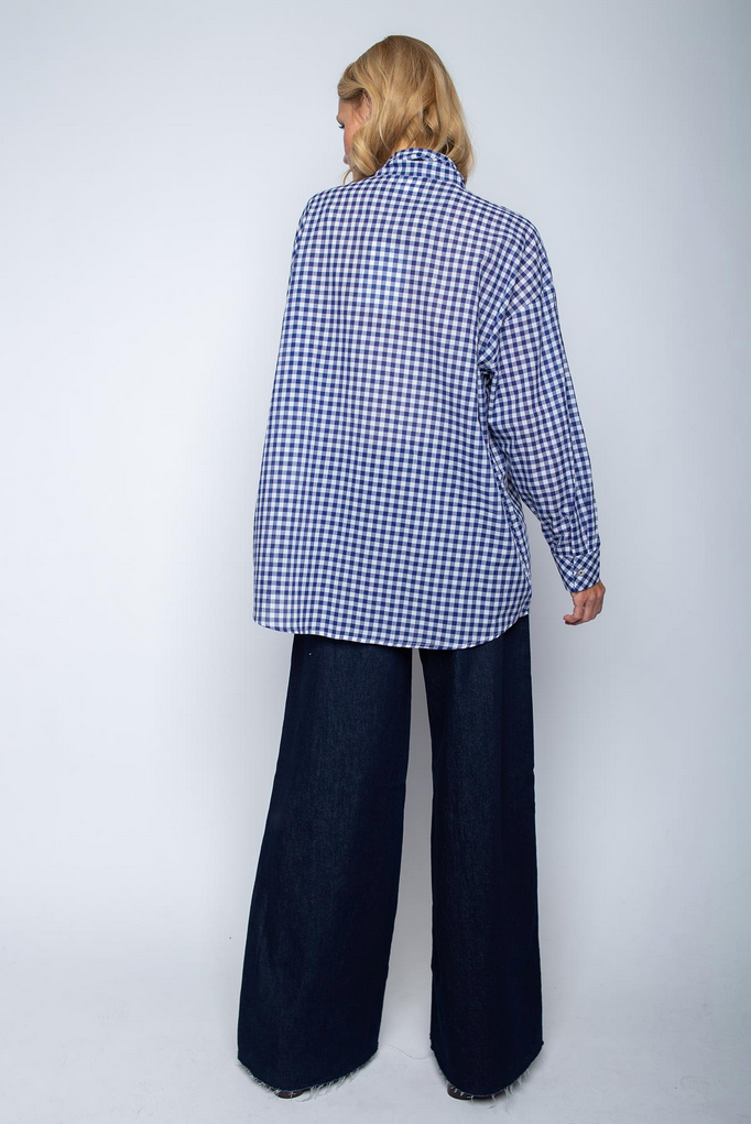 Emily Blouse Print Ruit