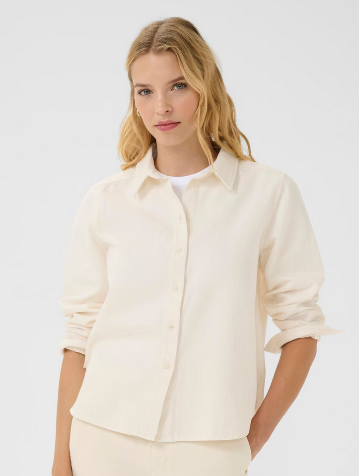 Part Two Overhemdsblouse Ecru