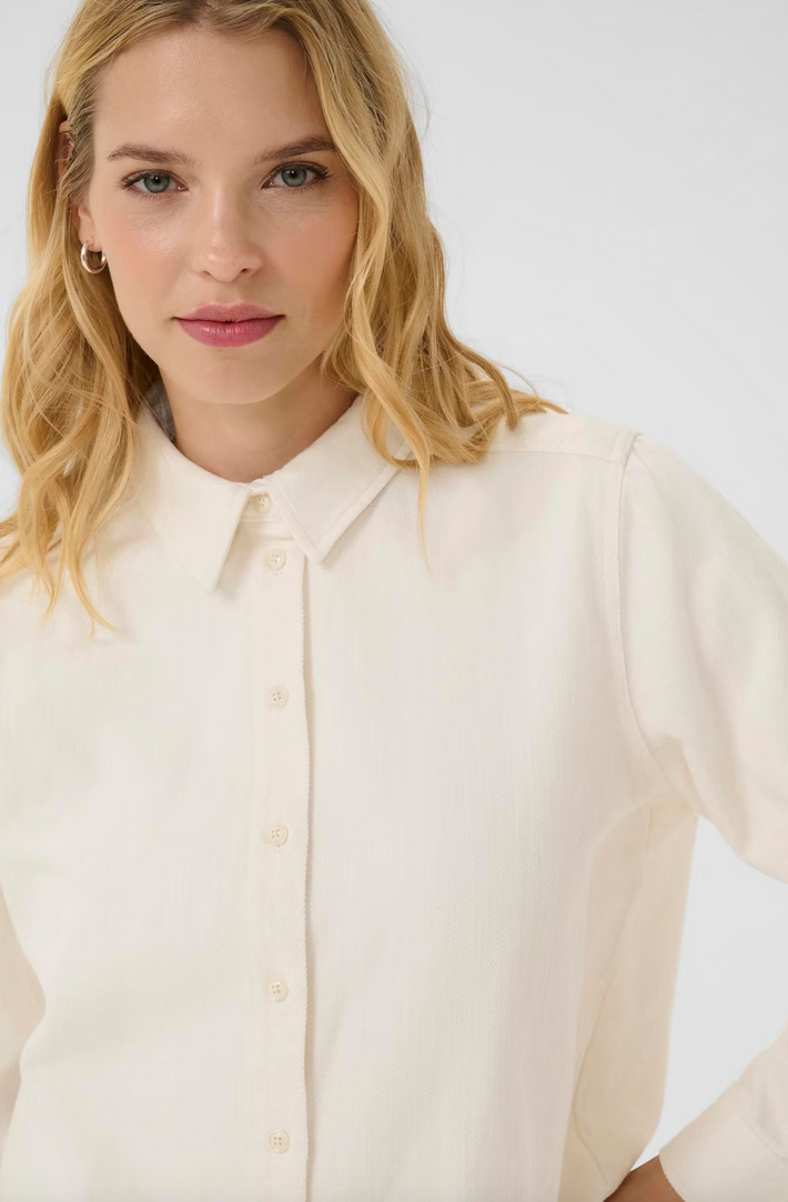 Part Two Overhemdsblouse Ecru
