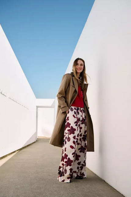 Améline Pantalon Print