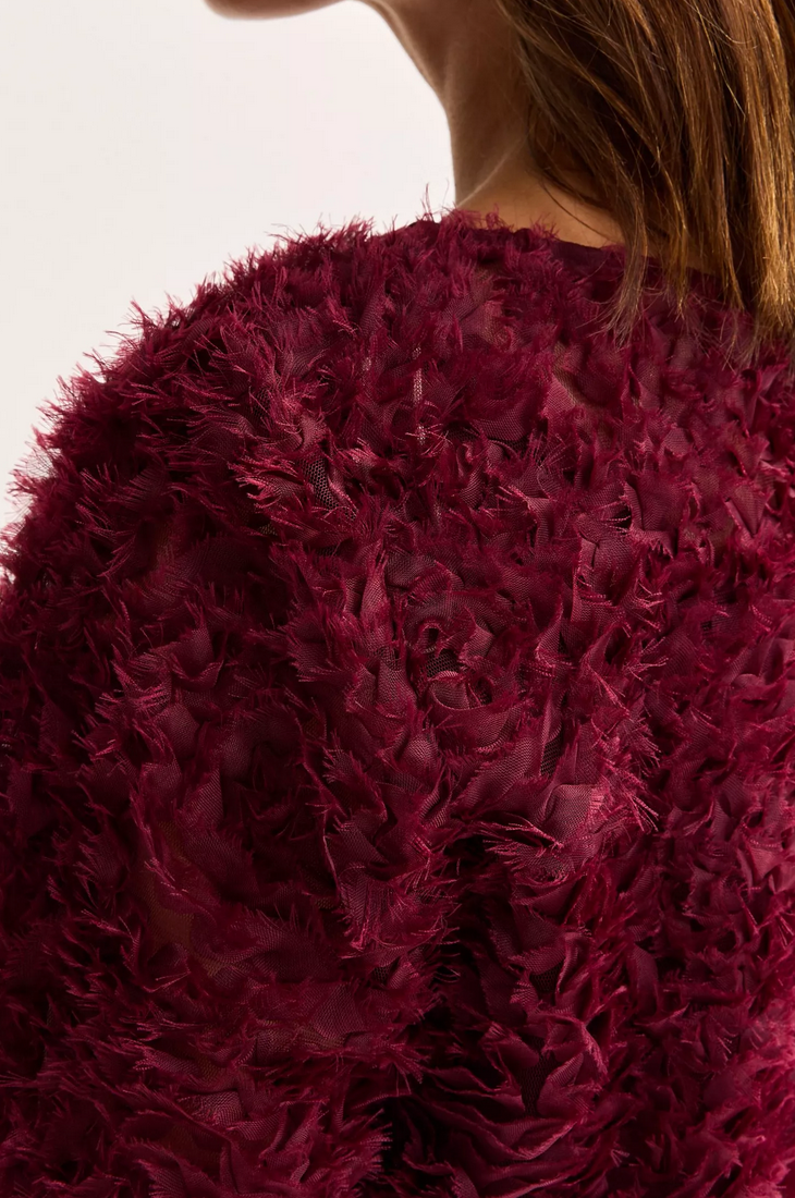 Améline Blouse Bordeaux