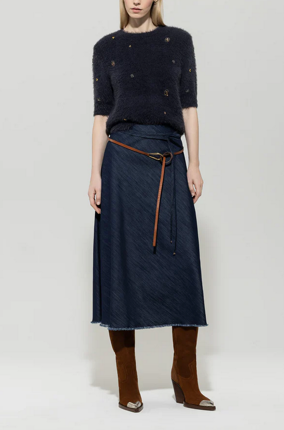 Luisa Cerano Pull Donkerblauw