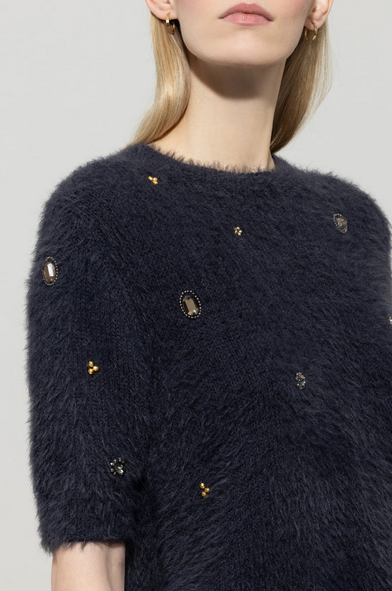 Luisa Cerano Pull Donkerblauw