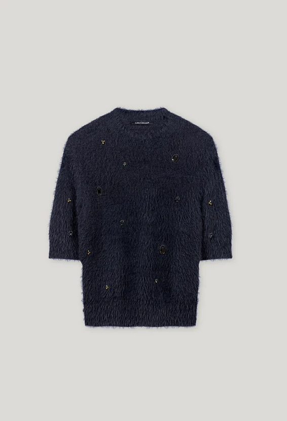 Luisa Cerano Pull Donkerblauw