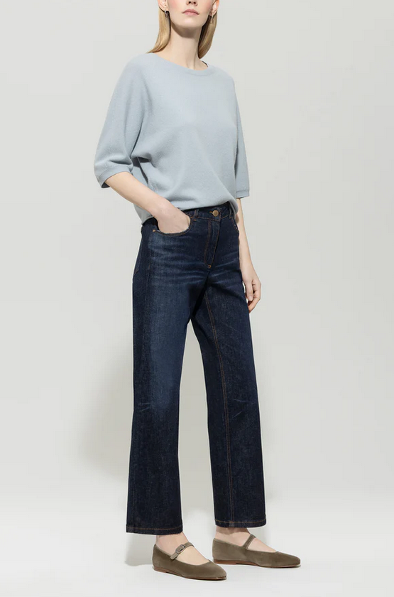 Luisa Cerano Pull Grijsblauw