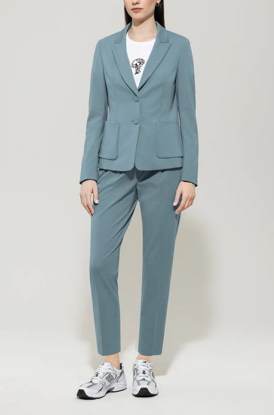 Luisa Cerano Blazer Grijsblauw