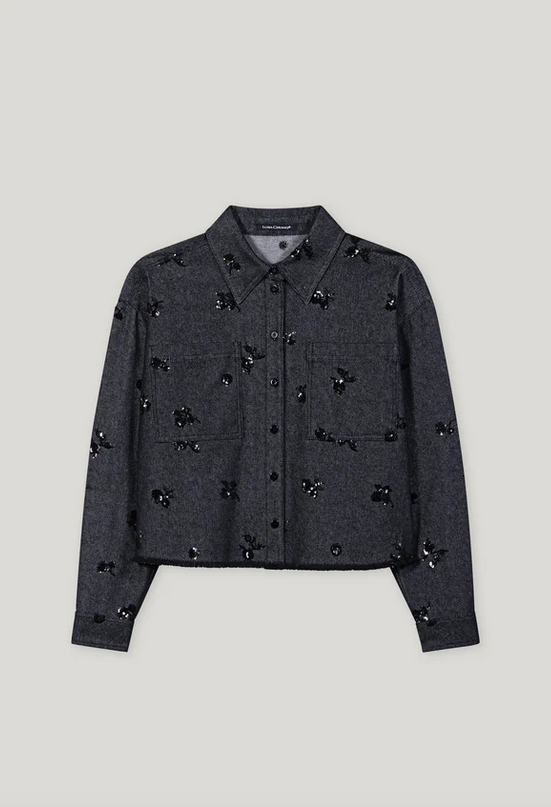 Luisa Cerano Blazer Jeans Glitter
