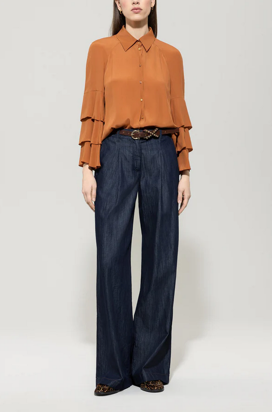 Luisa Cerano Blouse Roest