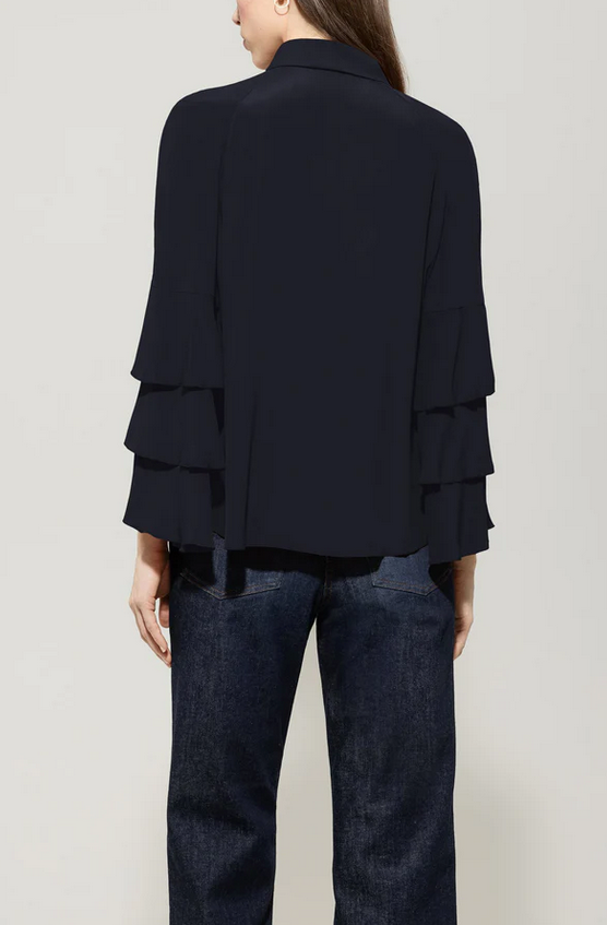 Luisa Cerano Blouse Donkerblauw
