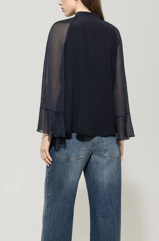 Luisa Cerano Blouse Donkerblauw