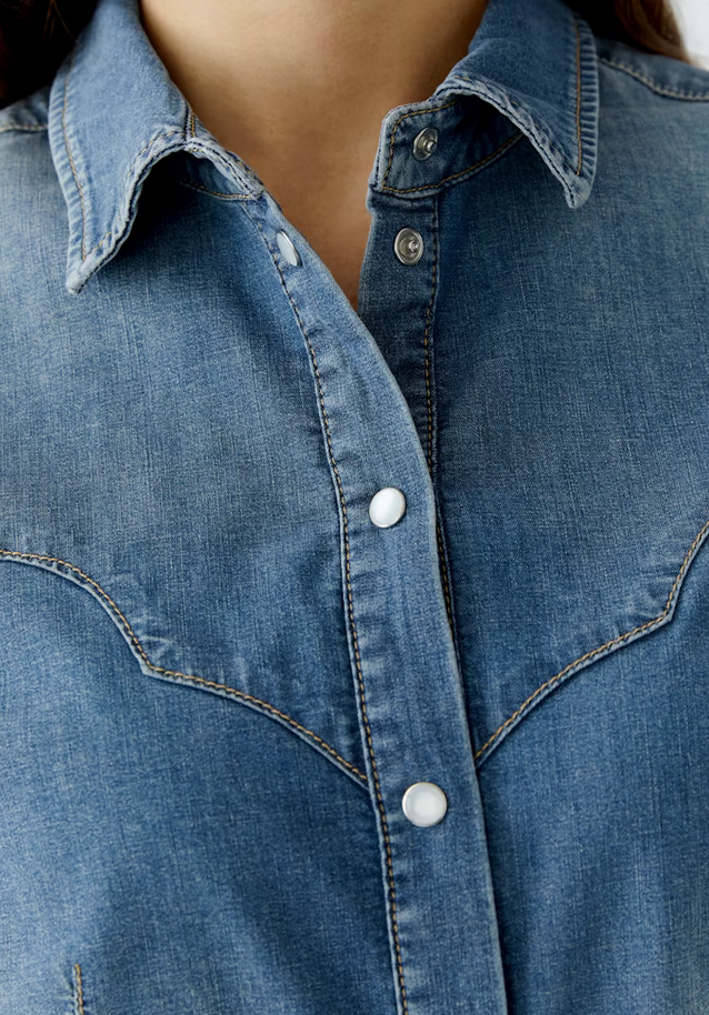 Oui Blouse Jeans