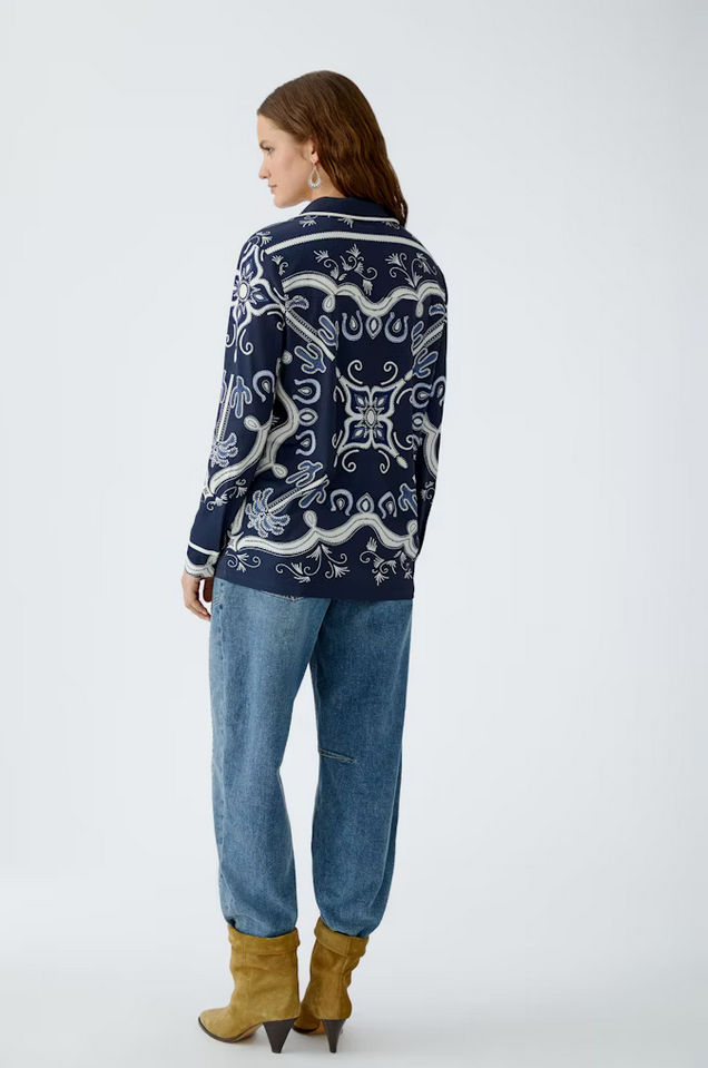Oui Blouse Print