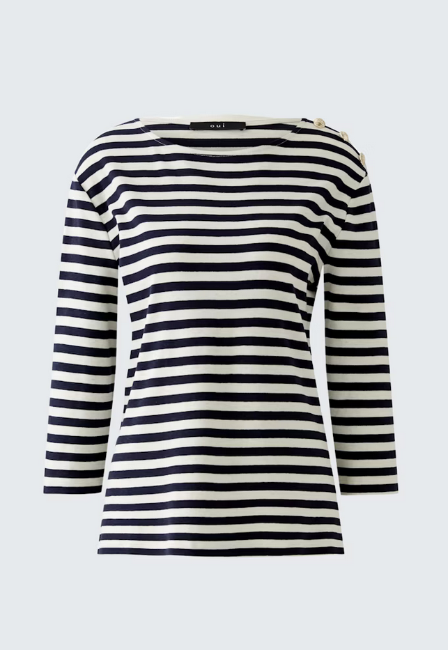 Oui Tshirt Streep