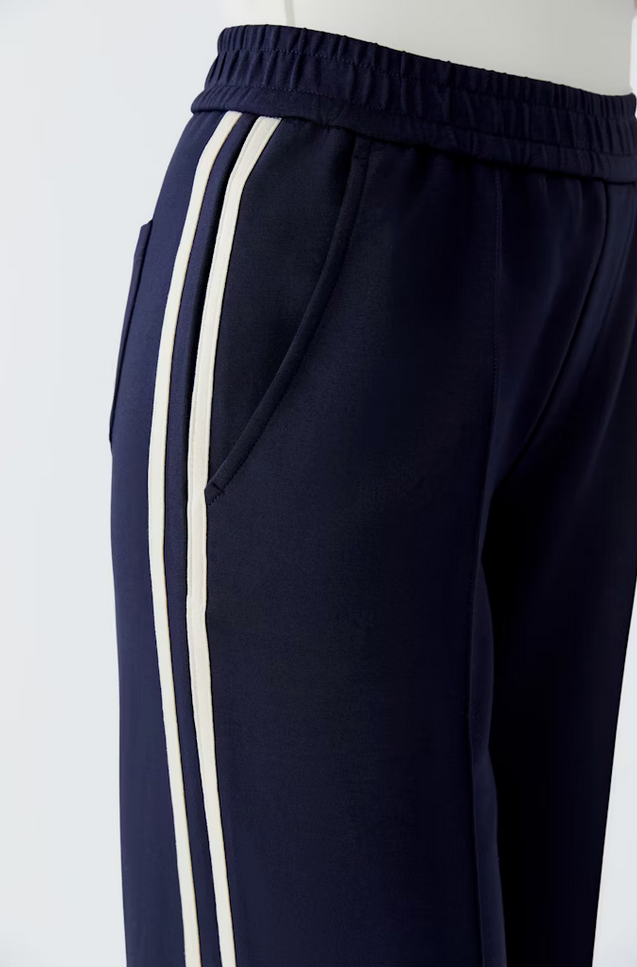 Oui Joggingbroek Donkerblauw