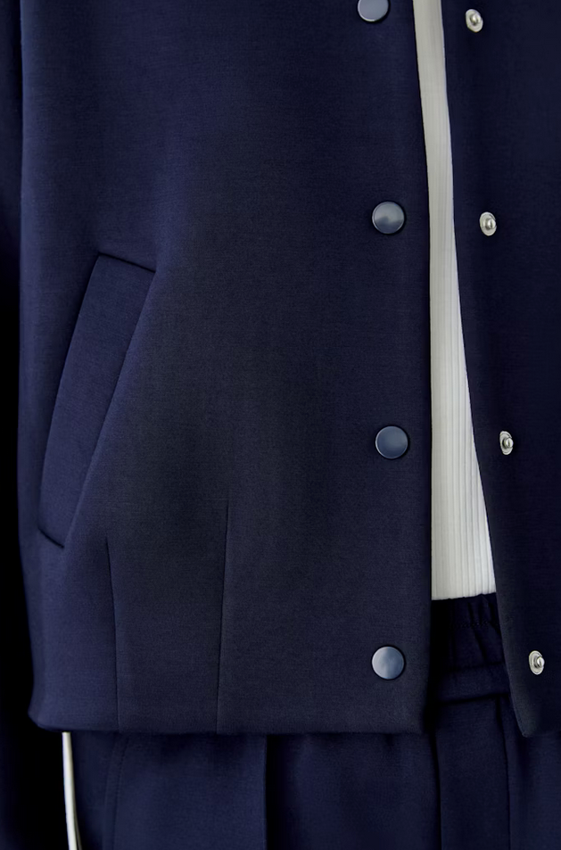 Oui Cardigan Donkerblauw