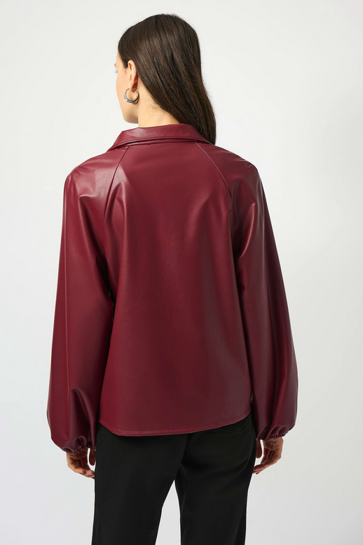 Joseph Ribkoff Blazer L Bordeaux