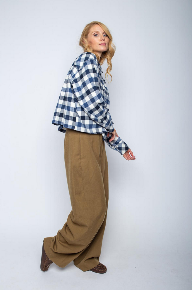 Emily Blouse Ruit Flanel