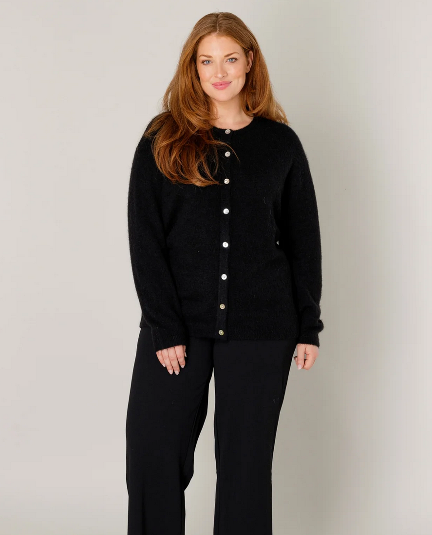 Base Level Cardigan Zwart