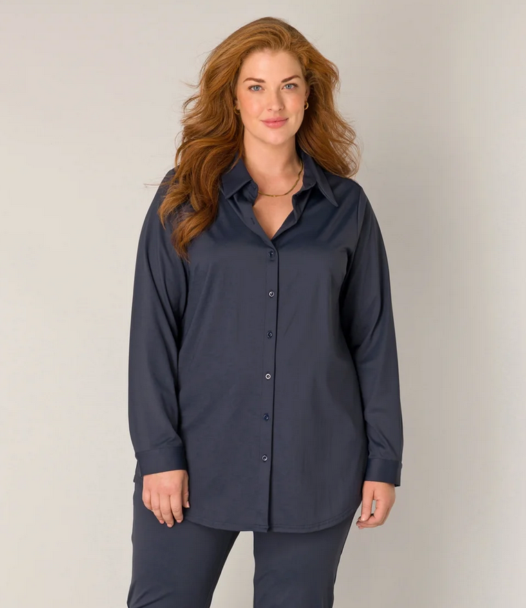 Base Level Blouse Blauw