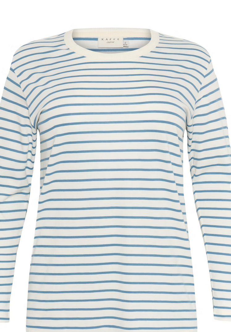 Kaffe Curve Tshirt Streep