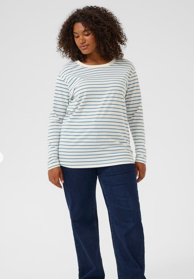 Kaffe Curve Tshirt Streep