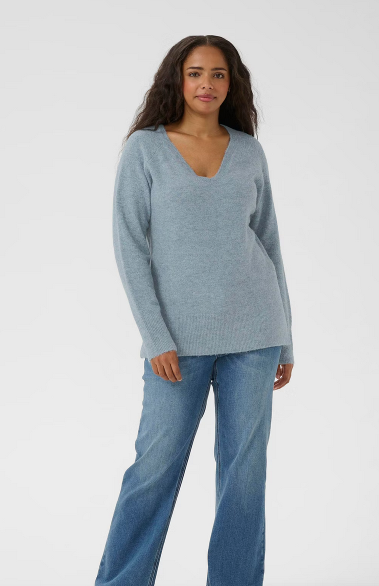 Kaffe Curve Pull Blauw