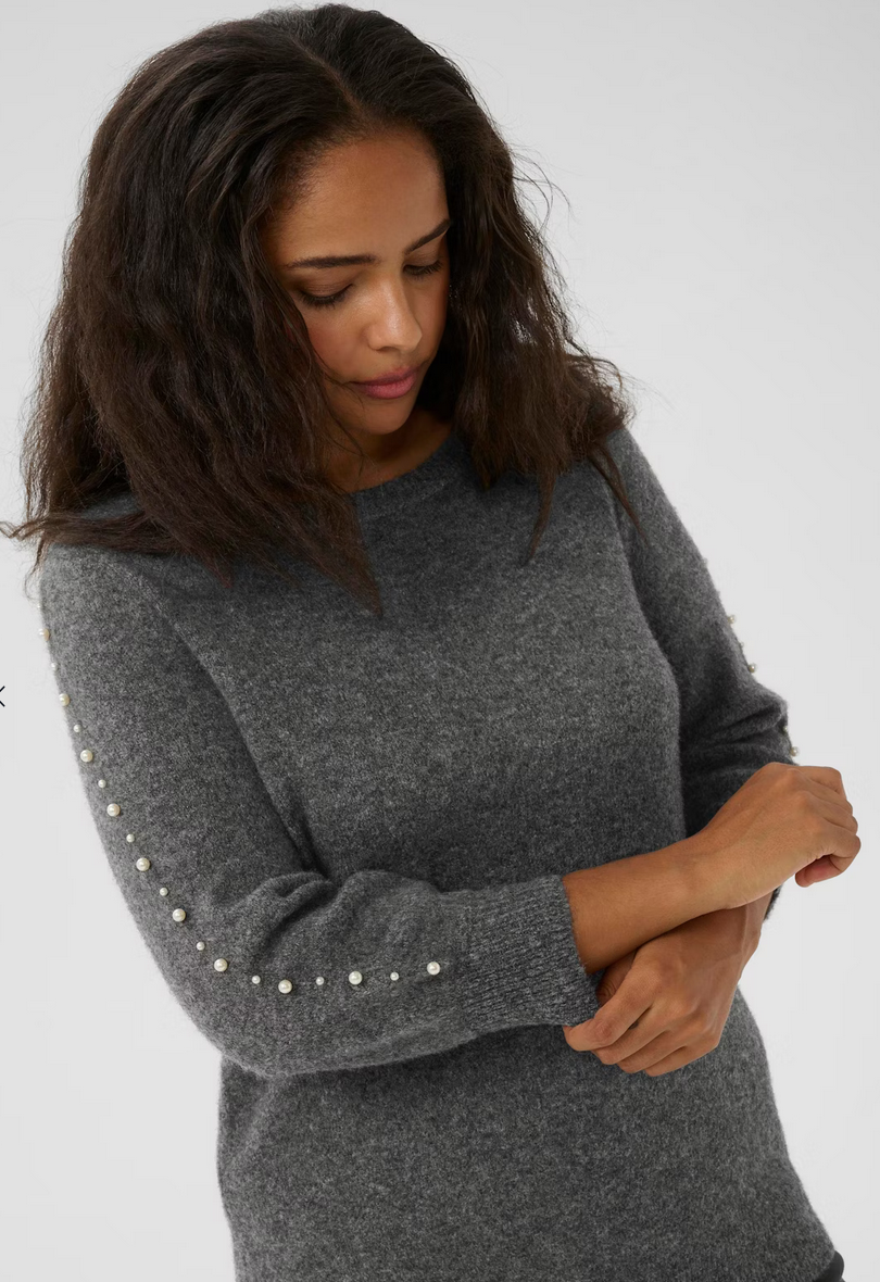 Kaffe Curve Pull Grijs