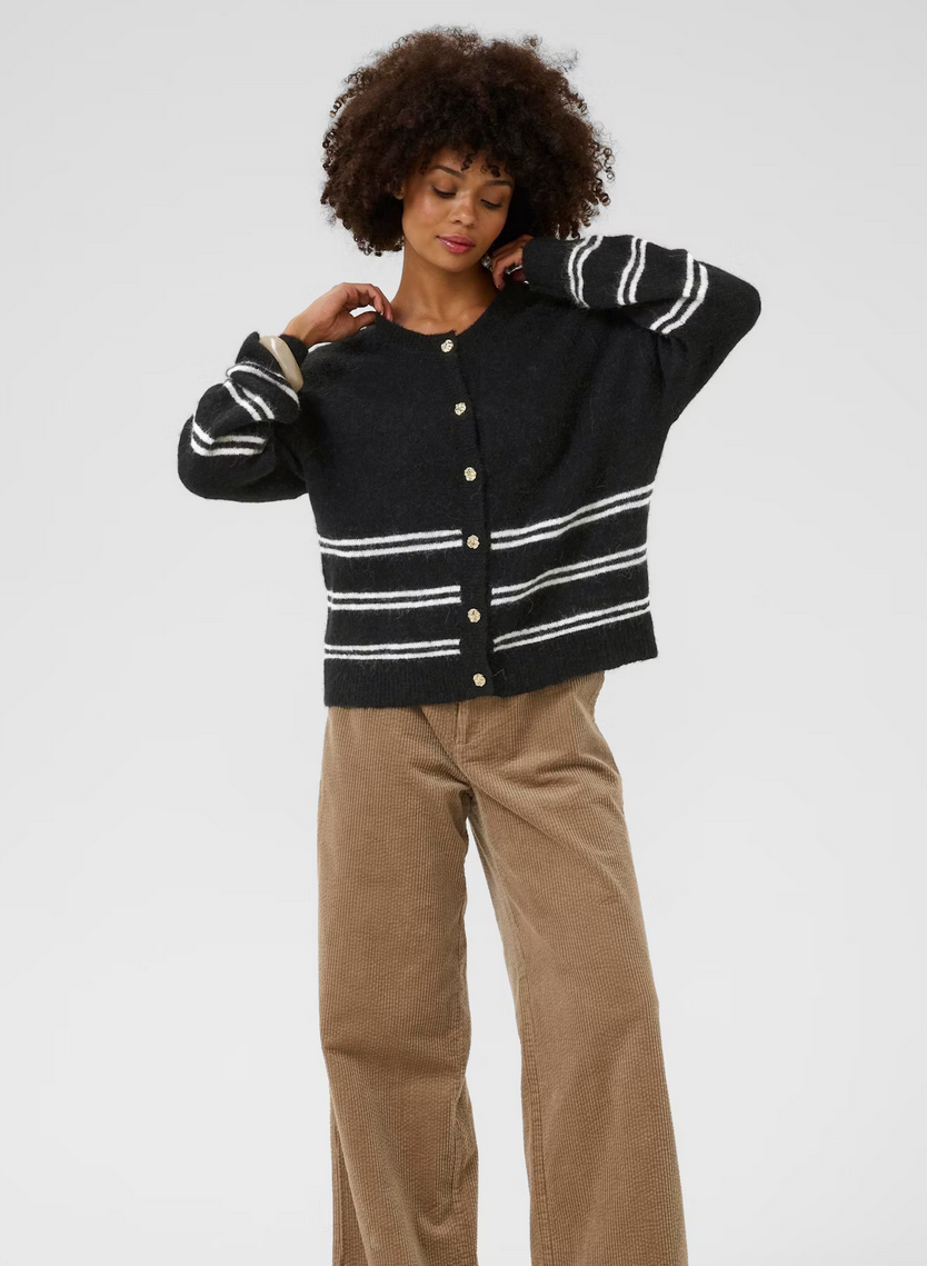 Culture Cardigan Zwart