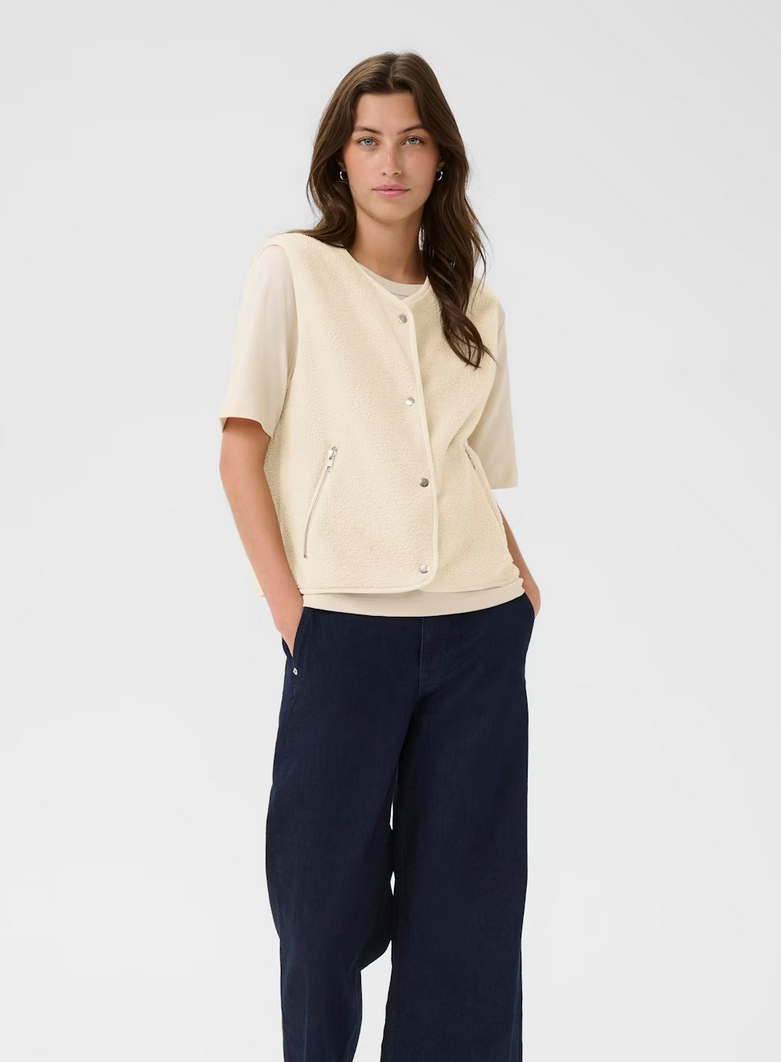 Part Two Bodywarmer Ecru