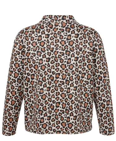 Via Appia Due Blazer Leo Print