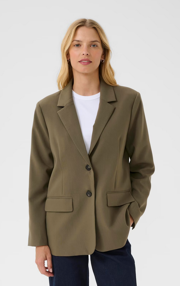 Part Two Blazer Kaki