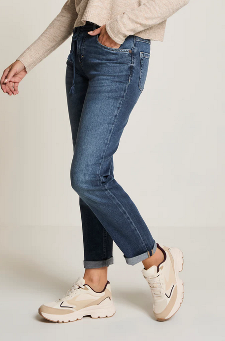 Parami Jeans Bobby Used Stone Blauw