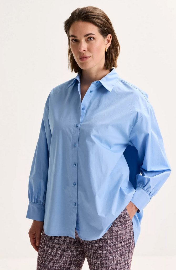 Mayerline Blouse Lichtblauw
