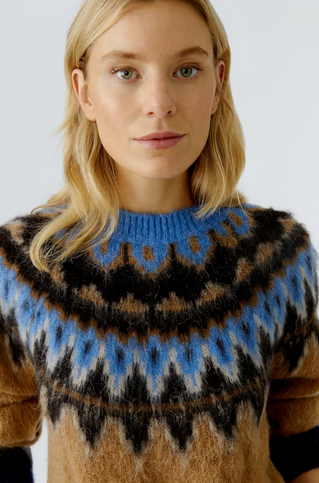 Oui Pull Print