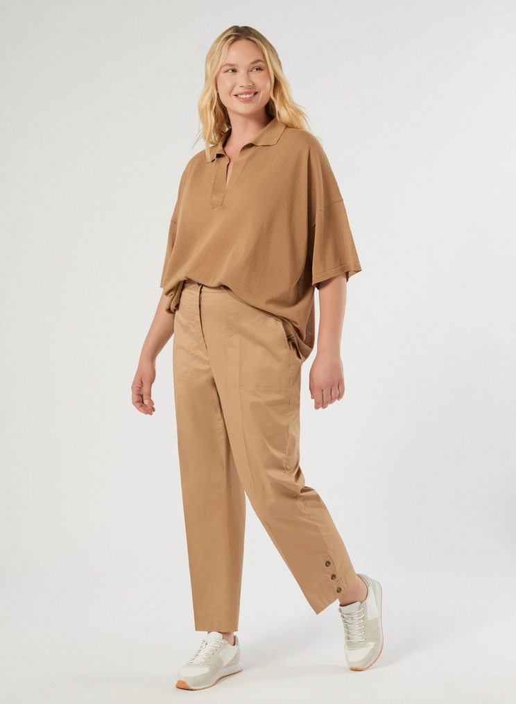 Marina Rinaldi Pull Cognac