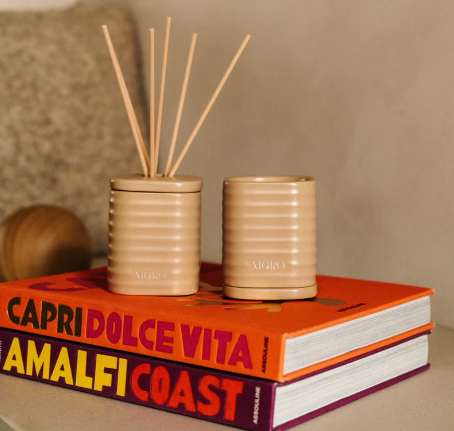 Moro Geurkaars Beige Santal