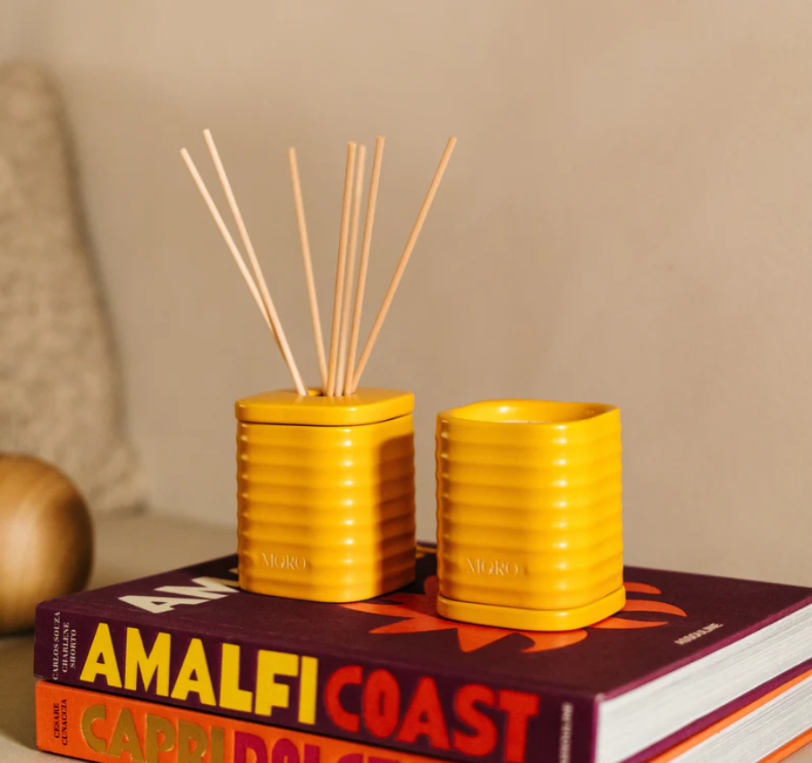 Moro Geurstokken Geel Bergamot