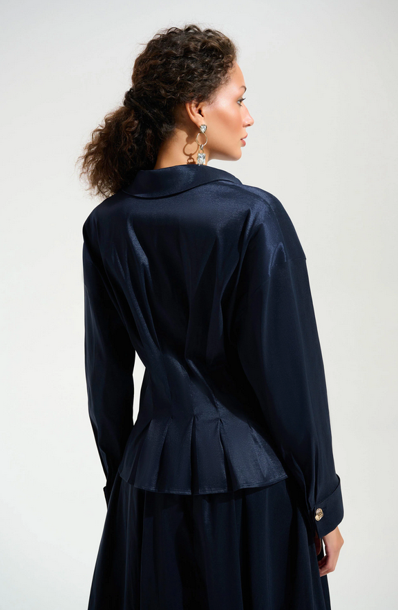 Ribkoff Blouse Donkerblauw